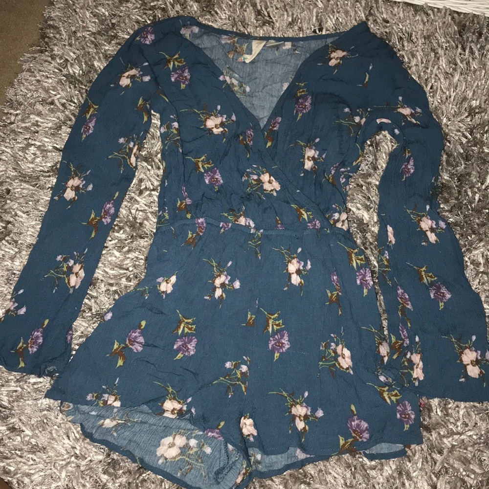 long sleeve romper